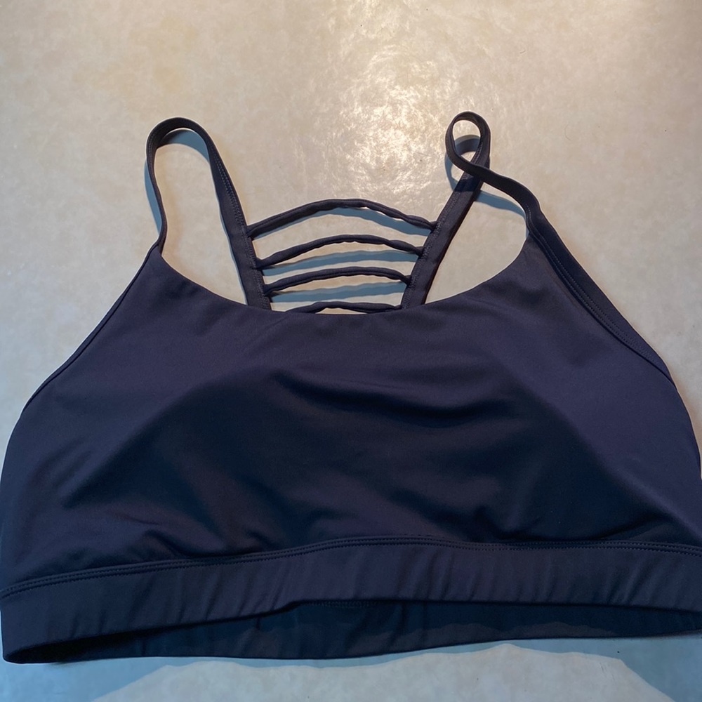 Dark gray bcg spots bra